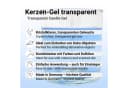 DistrEbution Kerzen-Gel Transparent 300g-17kg Gelwachs Bild 1