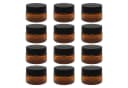 DistrEbution Make-Up Organizer Cremetiegel 20 ml 12-tlg. Braunglas Bild 2