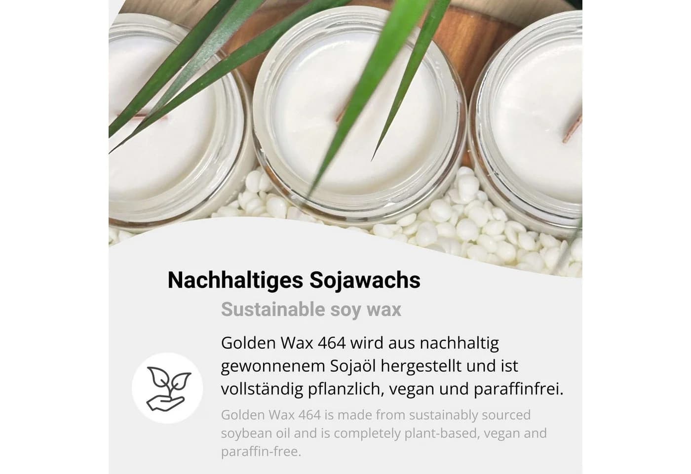 DistrEbution Golden Wax 464 Premium Sojawachs Pastillen für Kerzen - Bild 3