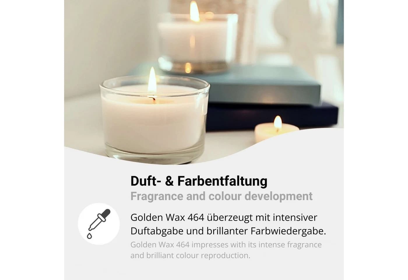 DistrEbution Golden Wax 464 Premium Sojawachs Pastillen für Kerzen - Bild 5