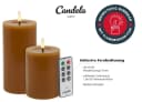 LC Home LED-Kerze Spar-Set 4-tlg. Echtwachs Dimmbar Timer Funktion Bild 5