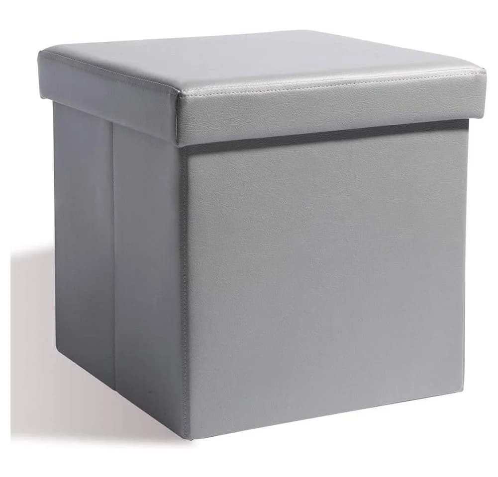Zedelmaier Sitzbank Sitzbank mit Stauraum, Aufbewahrungsbox faltbar, Belastbar bis 300 kg, Spielzeugtruhe mit Stauraum, Deckel abnehmbar - Bild 2