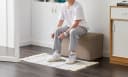 Zedelmaier Sitzbank mit Stauraum Beige Faltbar MDF Lenien Bild 1