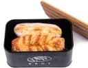 Zedelmaier Brotkasten Metall mit Holzdeckel Schwarz Retro Bild 3