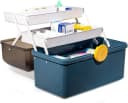 Zedelmaier Aufbewahrungsbox Medikamenten Blau+Grau mit Kindersicherung Bild 2