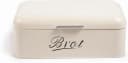 Zedelmaier Brotkasten aus Metall Retro Beige mit Deckel Bild 2