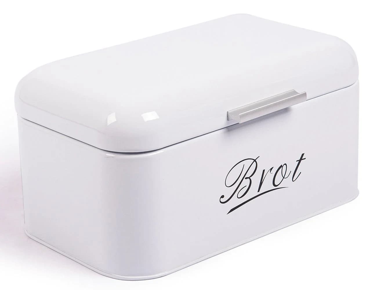 Zedelmaier Brotkasten aus Metall Retro Weiß Stapelbar - Bild 2