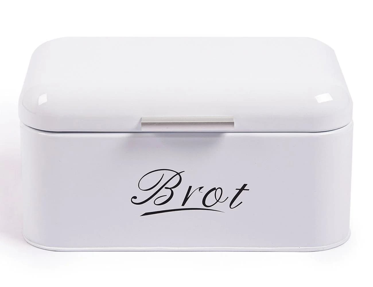 Zedelmaier Brotkasten aus Metall Retro Weiß Stapelbar - Bild 4