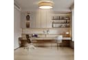 Zedelmaier Deckenlampe Stoff-Lampenschirm Modernes Design Bild 3