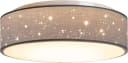 Zedelmaier Deckenlampe mit Stoff-Lampenschirm, Sternendesign Bild 2