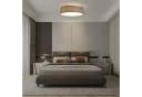 Zedelmaier Deckenlampe mit Stoff-Lampenschirm, Sternendesign Bild 5