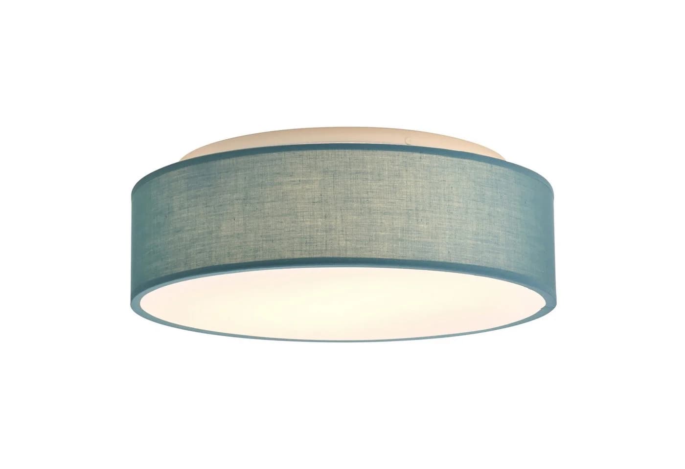 Zedelmaier Deckenlampe Stoff-Lampenschirm Türkis - Bild 2