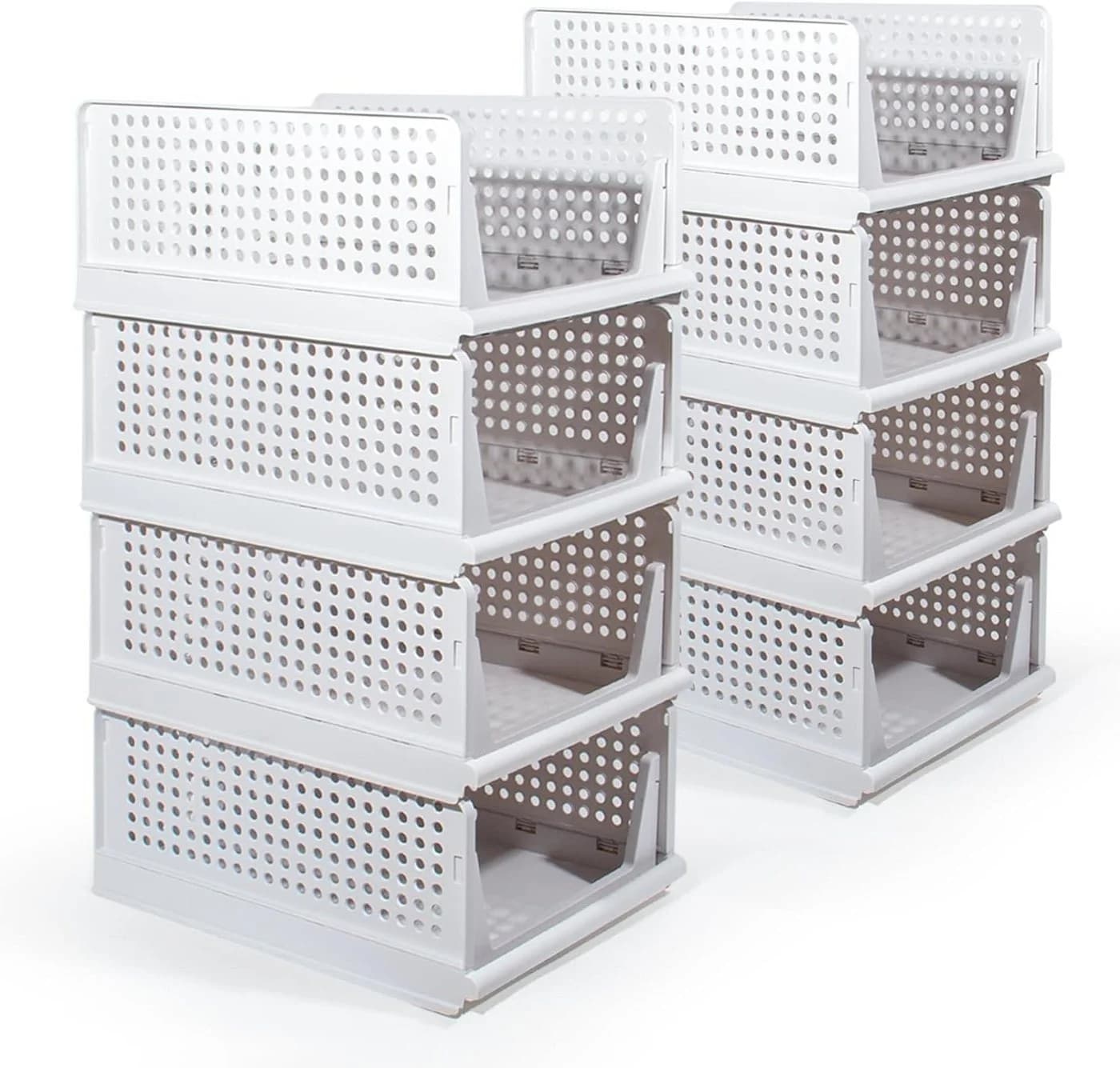 Zedelmaier Organizer Schrank-Organizer 8-teilig Weiß Faltbar - Bild 2