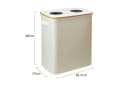 Zedelmaier Pfandflaschen-Auffangbehälter 140L Beige Bild 1