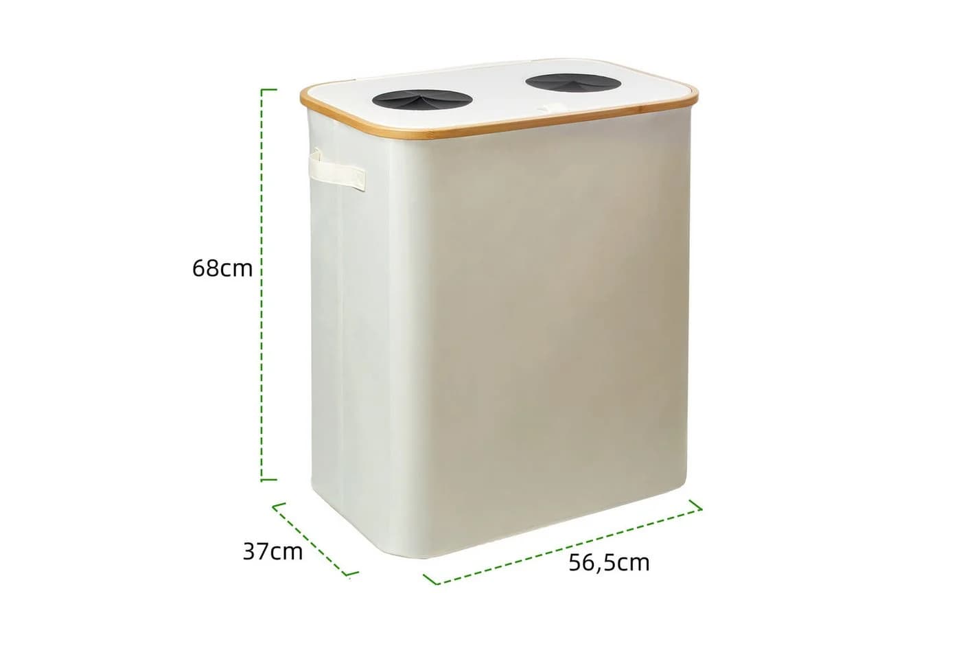 Zedelmaier Pfandflaschen-Auffangbehälter 140L Beige