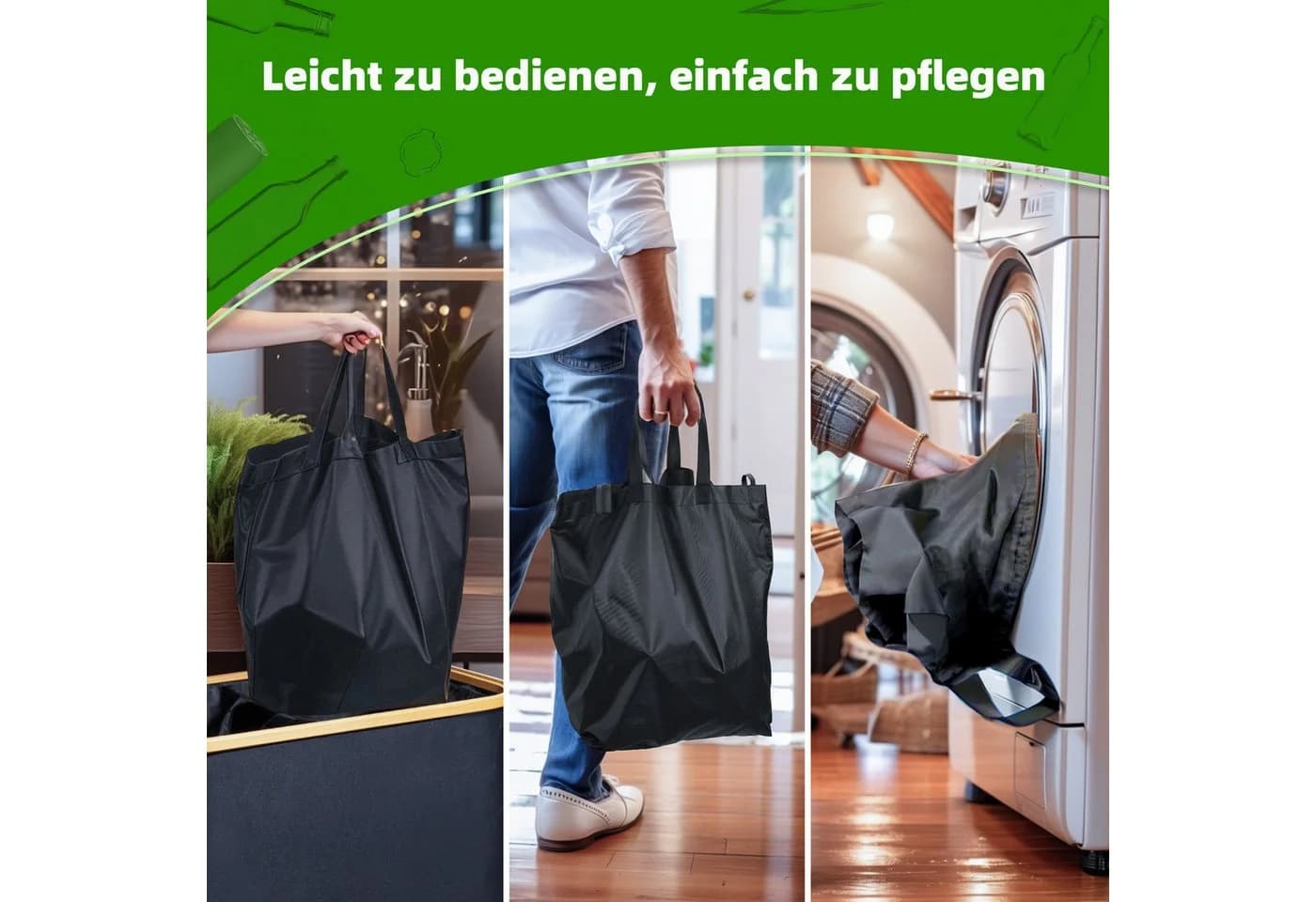 Zedelmaier Pfandflaschen-Auffangbehälter 140L Beige - Bild 4