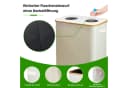 Zedelmaier Pfandflaschen-Auffangbehälter 140L Beige Bild 5