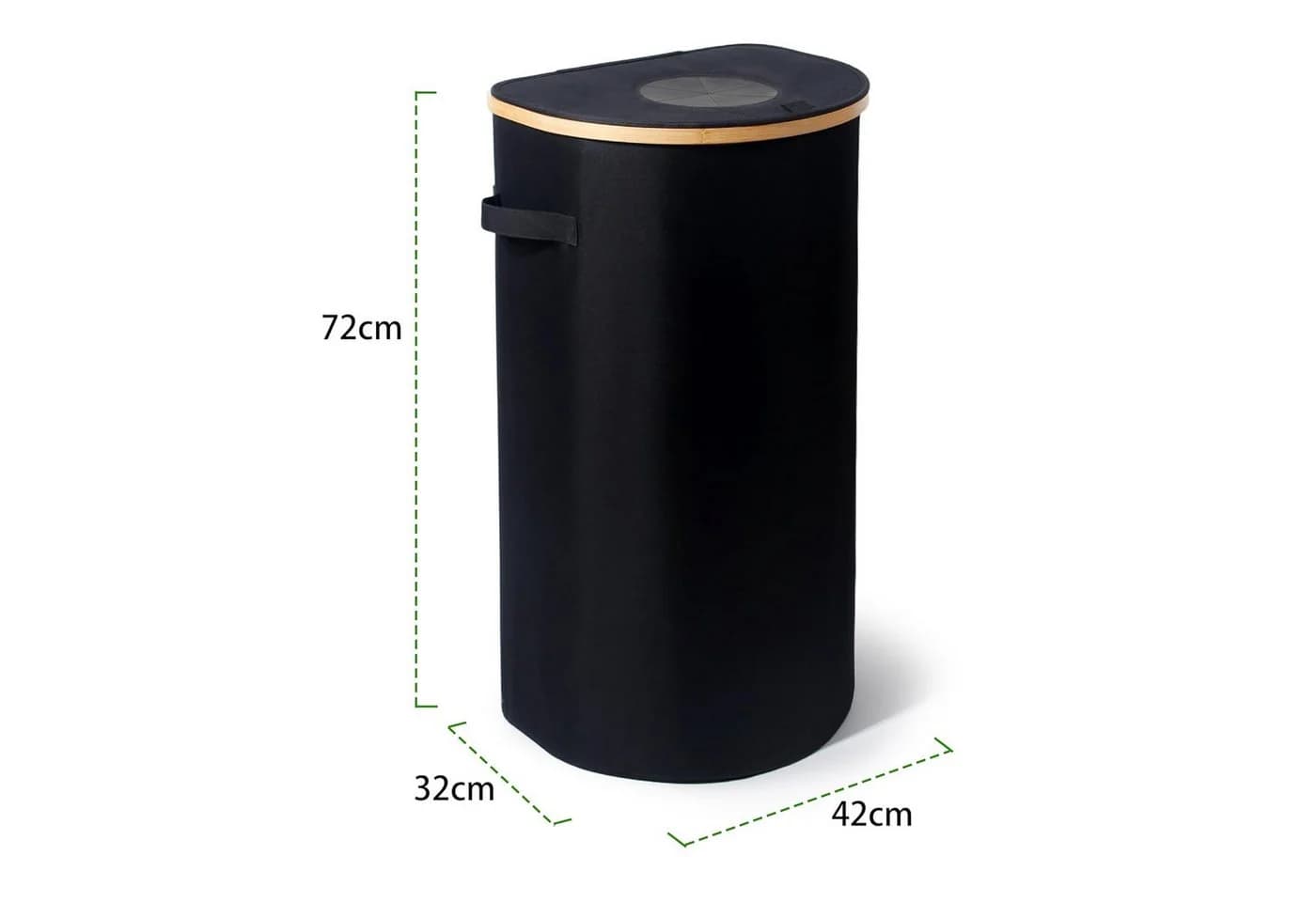 Zedelmaier Fangsack Pfandflaschen 100L Schwarz mit Deckel