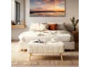 Zedelmaier Sitzhocker Beige Moderner Polsterhocker Bild 4