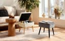 Zedelmaier Hocker Schminkhocker Polsterhocker Beige Bild 5