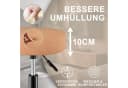 Zedelmaier Drehhocker Orange Kunstleder höhenverstellbar Bild 1