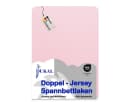 DUKAL Spannbettlaken Kinderspannbettlaken Rosa 100% Baumwolle Doppel-Jersey Bild 2