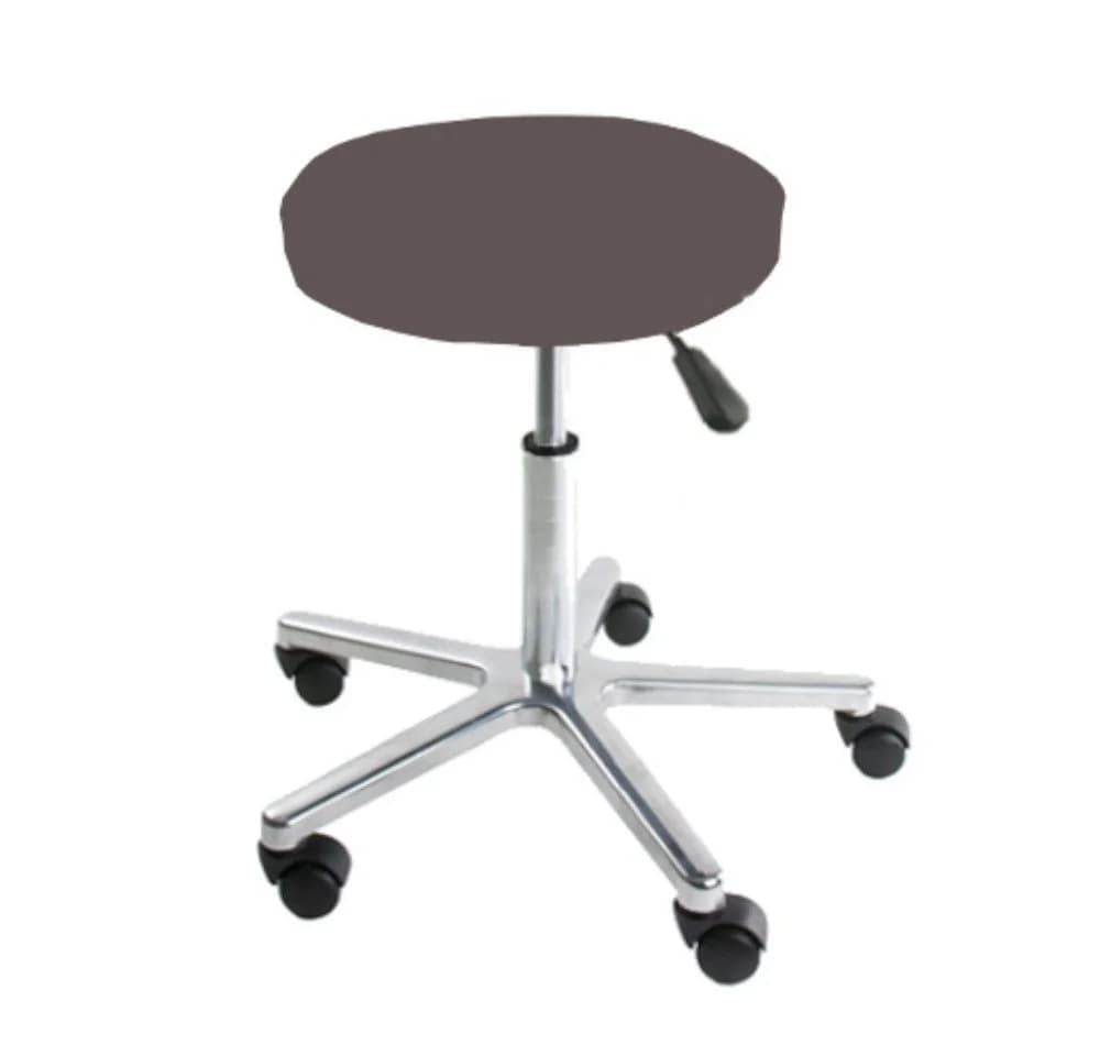 DUKAL Hockerbezug rund Frottee-Stretch 35-40 cm