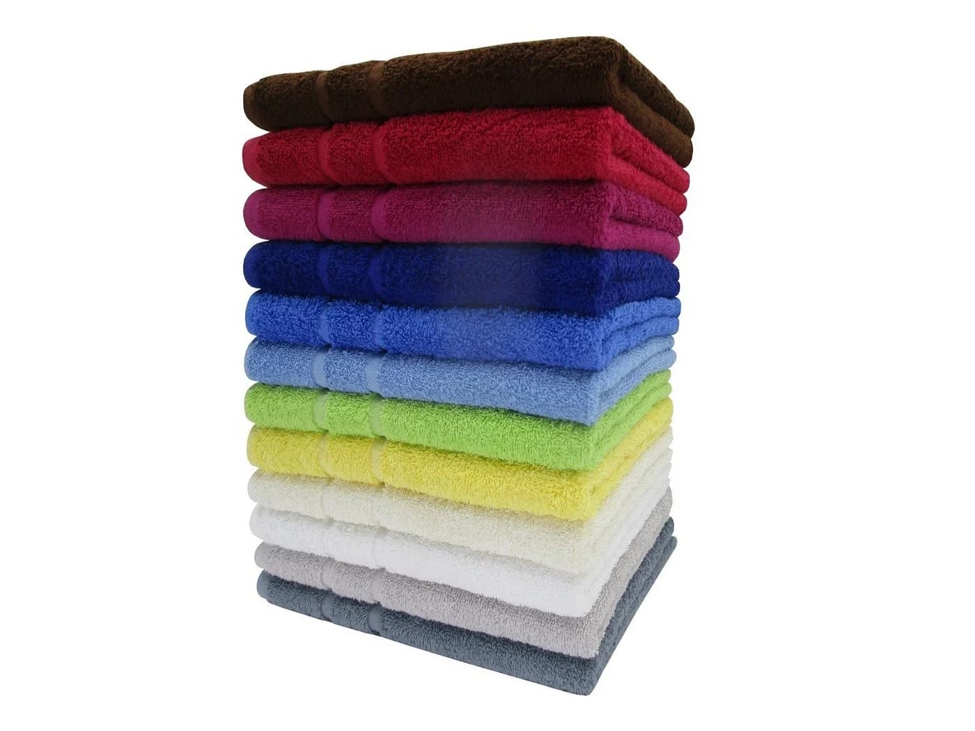 DUKAL Handtuch Badtextil Walkfrottee 500g/m² Baumwolle Grau - Bild 2