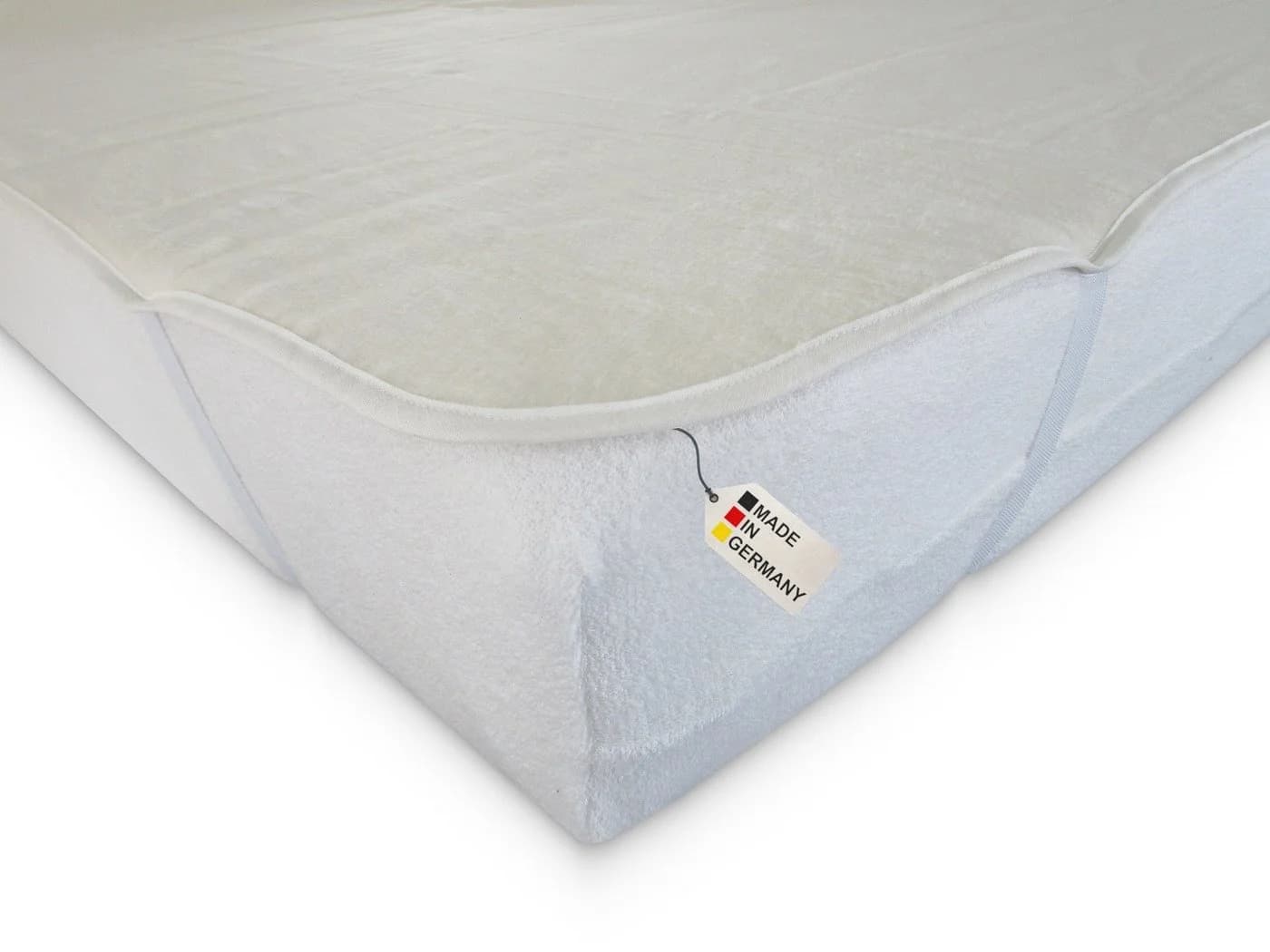 DUKAL Matratzenauflage Molton mit Eckgummi 100% Baumwolle Made in Germany - Bild 2