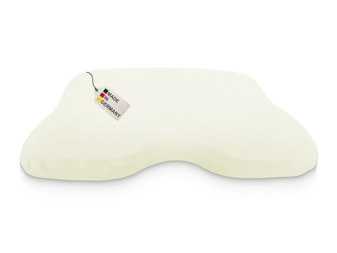 DUKAL Kissenbezug für Liebscher & Bracht Nackenkissen 40x55 cm Baumwolle Creme