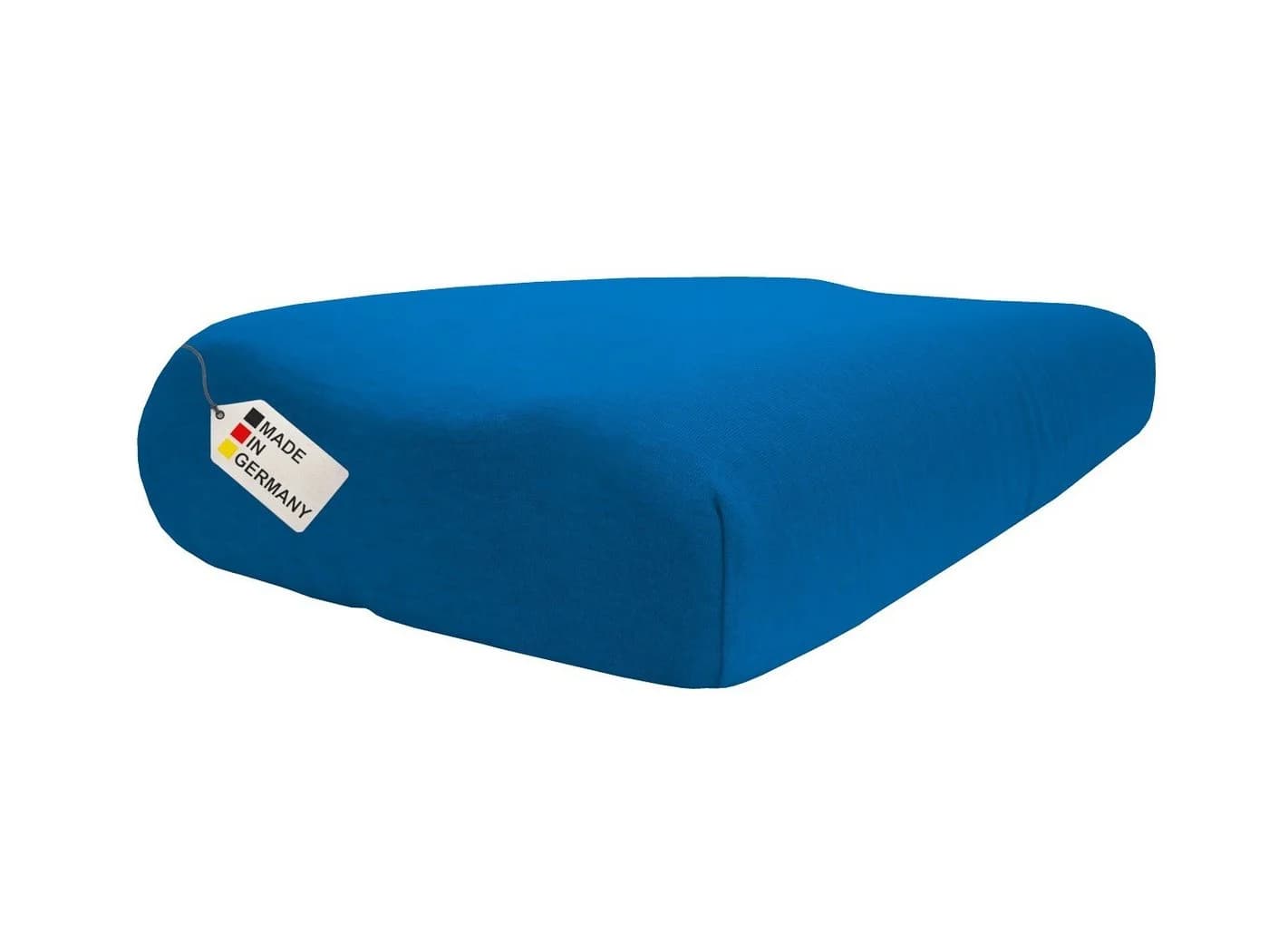 DUKAL Nackenstützkissenbezug Baumwolle Blau mit Rundum-Gummi - Bild 2