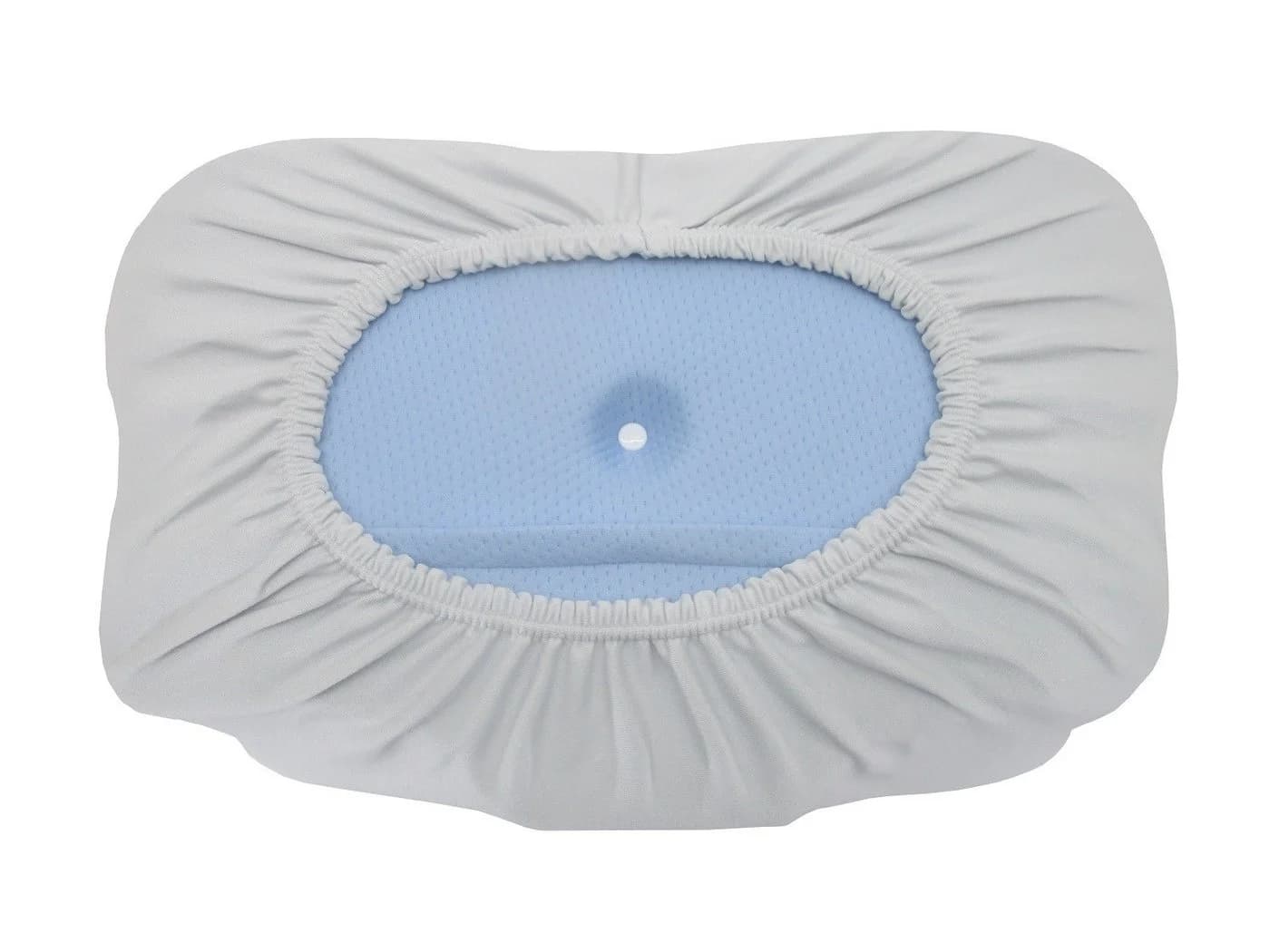 DUKAL Kissenbezug Derila Ergo Memory Foam Kissen Baumwolle - Bild 3