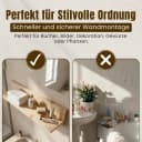 geborgenschlafen Wandregal Zirbenholz 140 cm Naturbelassen Massivholz Bild 5