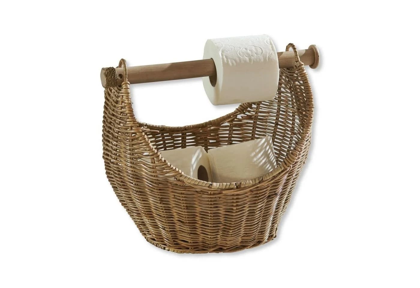 Mirabeau Badorganizer Toilettenpapierhalter Liope braun - Bild 2