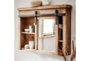 Mirabeau Waschbeckenschrank Spiegelschrank Taylors Island Braun Bild 3