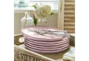 Mirabeau Geschirr-Set Teller 6er Set Biarré rosa Steinzeug Bild 1