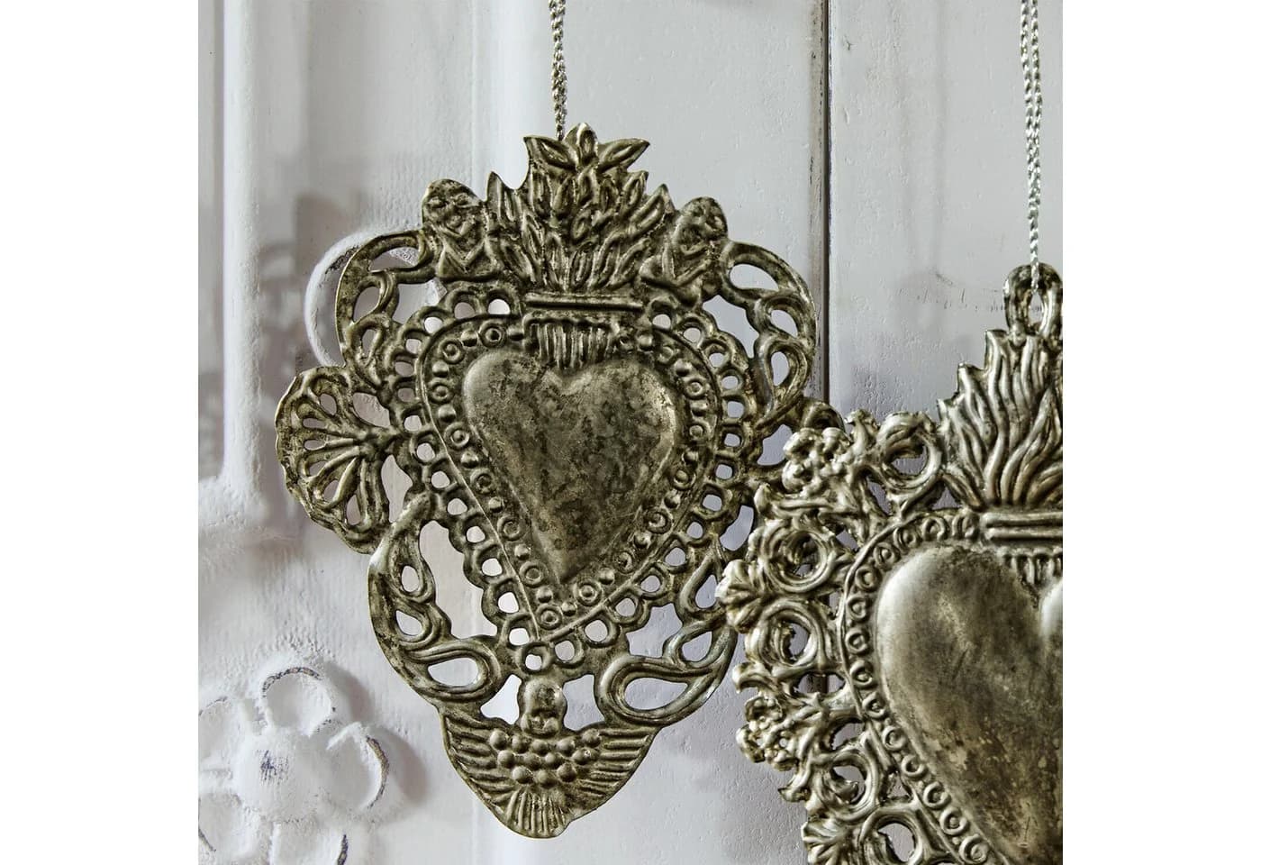Mirabeau Deko-Ornament 2er Set Medes messing gold - Bild 4
