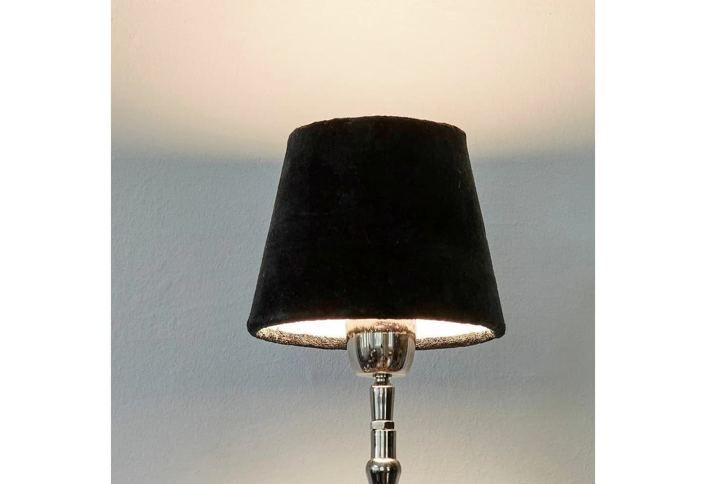 Mirabeau Lampenschirm Mitters Samtschwarz