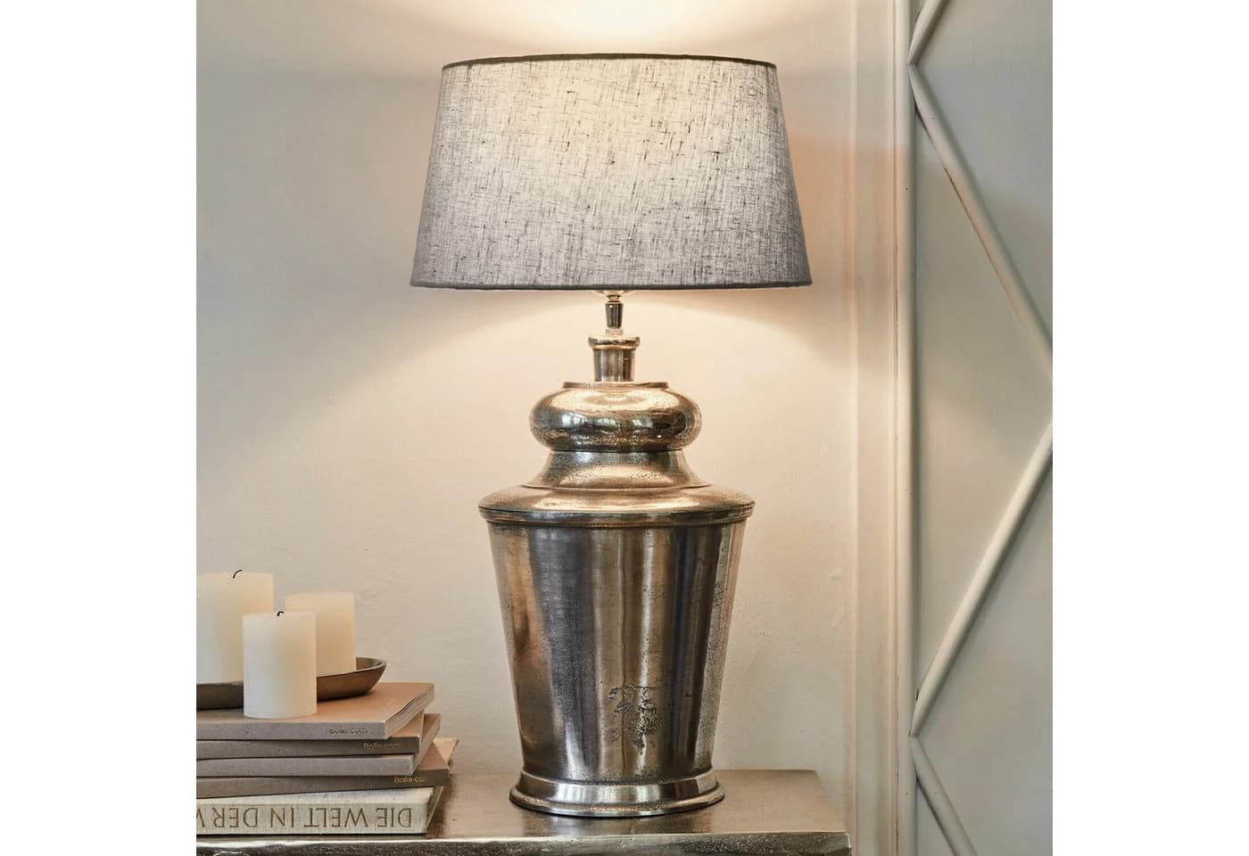 Mirabeau Lampenschirm Anfor taupe - Bild 3
