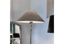 Mirabeau Lampenschirm Emmera Taupe E27 Rundschirm Bild 1