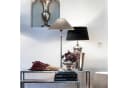 Mirabeau Lampenschirm Emmera Taupe E27 Rundschirm Bild 3