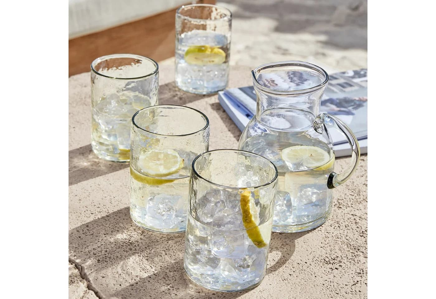 Mirabeau Glas 6er Set Clarksville klar transparent - Bild 4