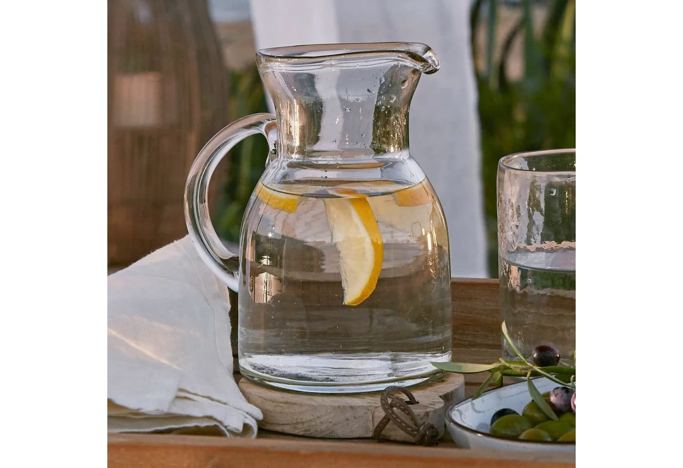 Mirabeau Wasserkaraffe Krug Clarksville klar Glas - Bild 4