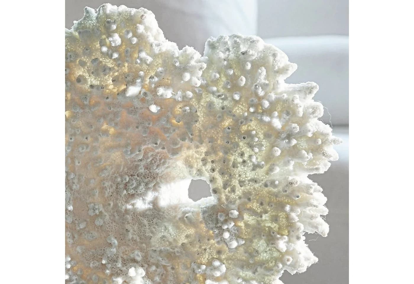 Mirabeau Deko-Koralle Condière Weiß/Schwarz Polyresin & Eisen - Bild 4