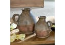 Mirabeau Tischvase 2er Set Henriette antikbraun Terrakotta Bild 1