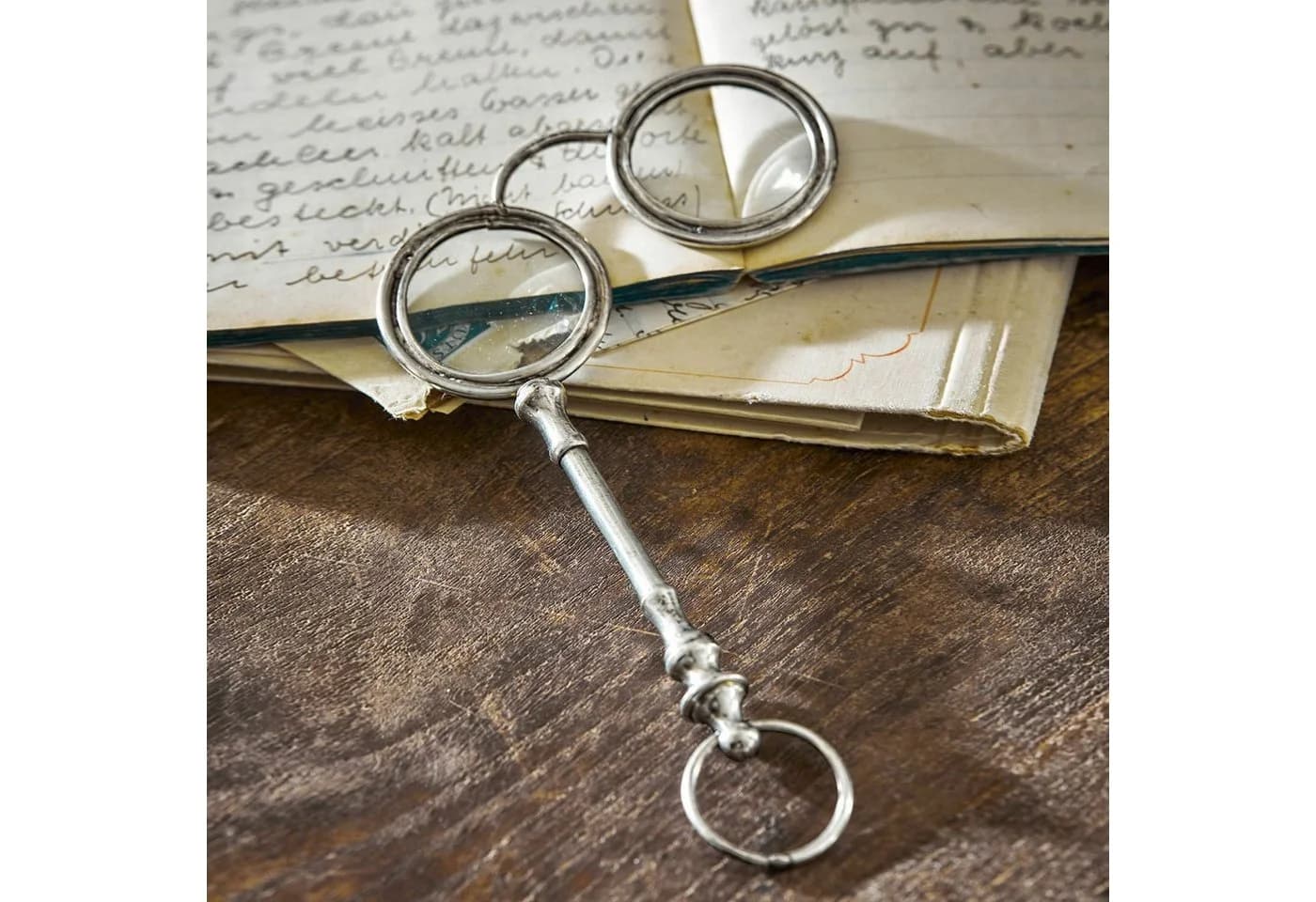 Mirabeau Deko-Lupe Loisy Silber Vintage