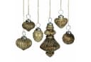 Mirabeau Christbaumschmuck 6er Set Ménoire antikgold Bild 2