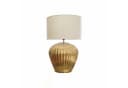 Mirabeau Tischleuchte Fauville Gold/Creme Messing Bild 2