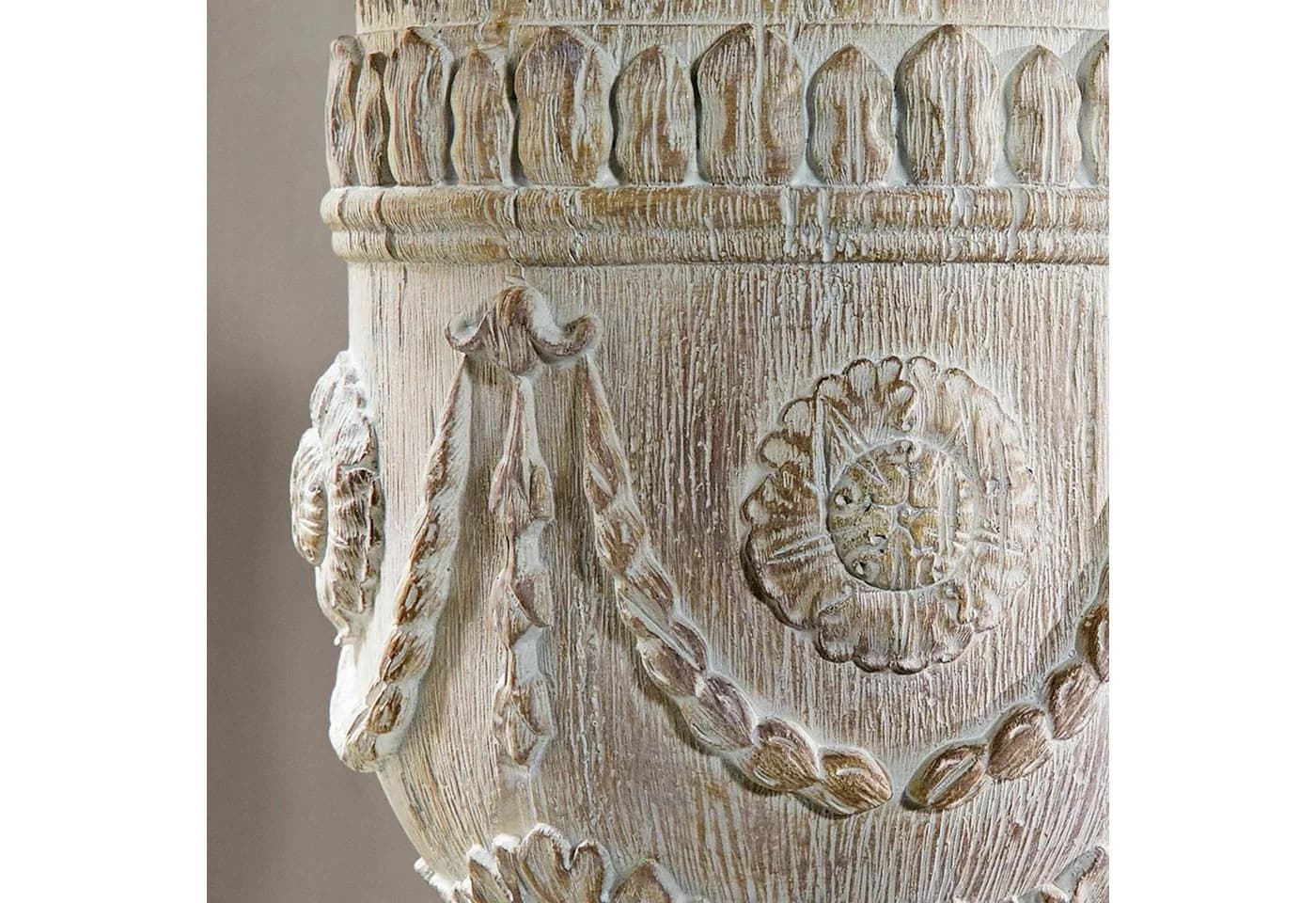 Mirabeau Dekoobjekt Licia antikbeige Polyresin Shabby-Chic - Bild 4