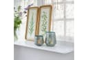 Mirabeau Windlicht 2er Set Gare Antikblau/Gold Glas Bild 4